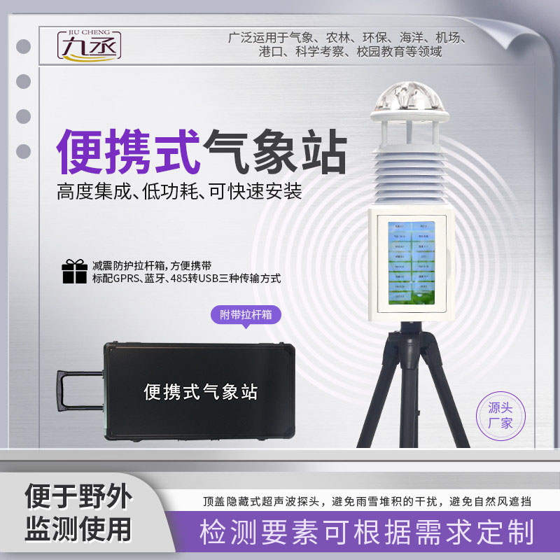 便携式综合气象站